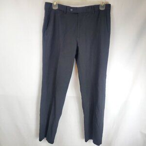 Nautica Mens Black Dress Pants Sz W34 L30
